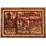 Danzig, 1 million Mark 1923 - red overprint -