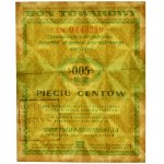 Pewex, 5 centów 1960 - Da - z klauzulą -