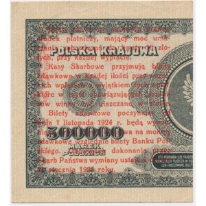 1 grosz 1924 - H - prawa połowa -