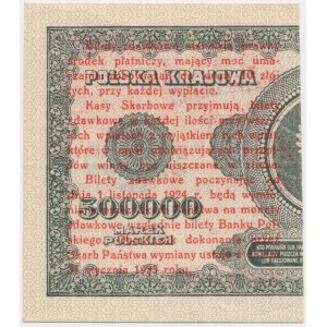1 grosz 1924 - AX - prawa połowa -