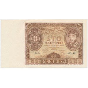 100 Zloty 1934 - Ser. C.S. - ohne zusätzliche znw. -