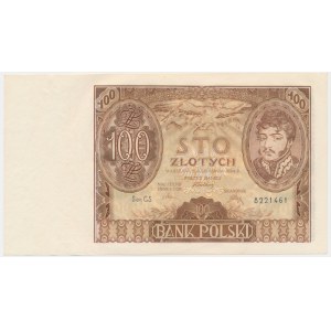 100 złotych 1934 - Ser. C.S. - bez dodatkowych znw. -