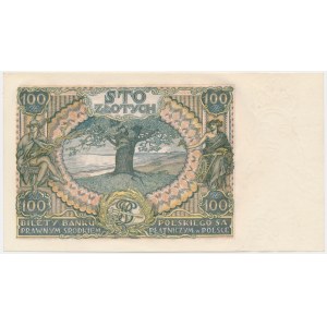 100 Zloty 1934 - Ser. C.S. - ohne zusätzliche znw. -