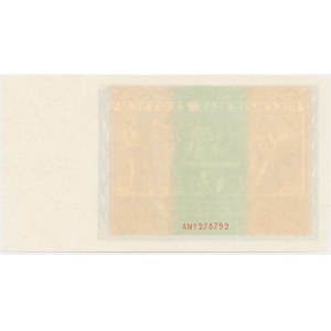50 zloty 1936 - obverse without main print -.