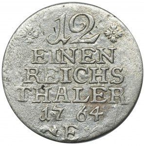 Germany, Kingdom of Prussia, Friedrich II, 1/12 Thaler Königsberg 1764 E