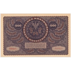 1,000 marks 1919 - II Serja A - first series