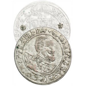 Schlesien, Herzogtum Opole-Racibórz, Gabriel Bethlen, 24 Krajcary Opole 1623 - UNBEMERKT, EXTREM RAR