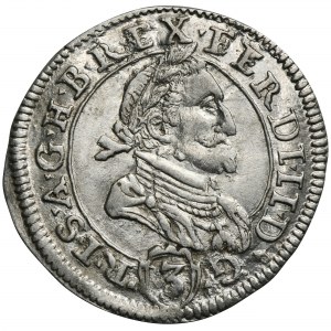 Austria, Ferdinand II, 3 Kreuzer Graz 1632