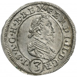 Austria, Ferdinand II, 3 Kreuzer Graz 1628