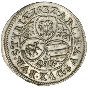 Österreich, Ferdinand II, 3 Krajcars Graz 1632