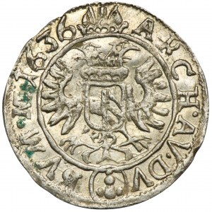 Österreich, Ferdinand II, 3 Krajcars Prag 1636