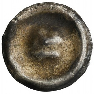 Śląsk, Brakteat guziczkowy druga połowa XIII wieku - klucz