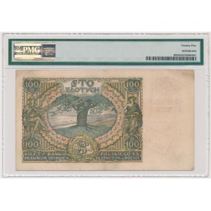 100 złotych 1934(9) - przedruk okupacyjny - Ser.BW. - PMG 25