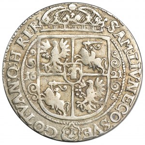 Sigismund III Vasa, 1/4 Thaler Bromberg 1621 - PRV MAS
