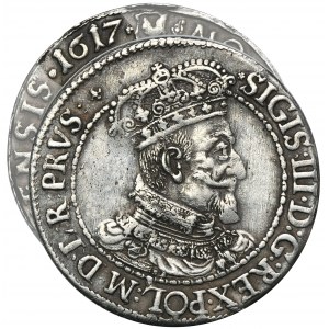 Zygmunt III Waza, Ort Gdańsk 1617 - PRVS:+ - RZADSZY