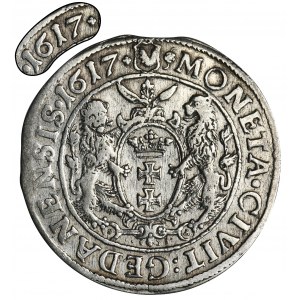 Sigismund III Vasa, Ort Danzig 1617 - PRVS:* - ROTARY