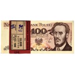 Paczka bankowa 100 złotych 1979 - FN - (100 szt.) - RZADKOŚĆ