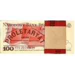 Paczka bankowa 100 złotych 1979 - FN - (100 szt.) - RZADKOŚĆ