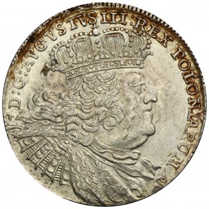 Augustus III of Poland, 18 Groschen Leipzig 1755 EC