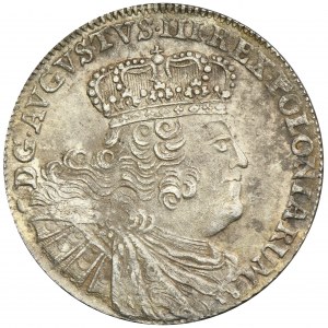 Augustus III of Poland, 1/4 Thaler Leipzig 1756 EC