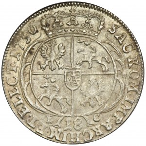 Augustus III of Poland, 1/4 Thaler Leipzig 1756 EC