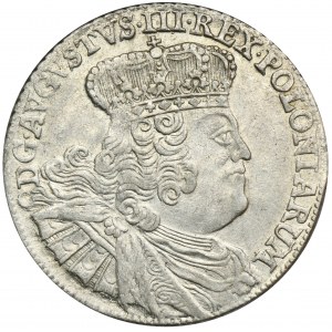 Augustus III of Poland, 1/4 Thaler Leipzig 1756 EC