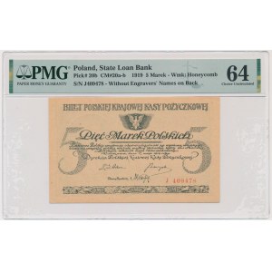 5 marks 1919 - J - PMG 64