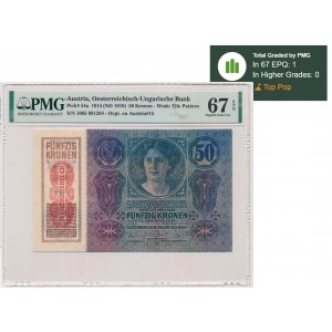 Österreich, 50 Kronen 1914 - PMG 67 EPQ
