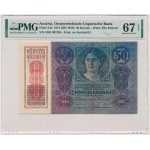 Austria, 50 koron 1914 - PMG 67 EPQ