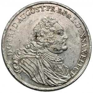 Augustus III of Poland, 2 Thaler Dresden 1733