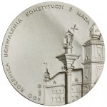 Medal 200-lecie Uchwalenia Konstytucji 3 Maja 1991 - Projekt autorstwa Ewy Olszewskiej-Borys.