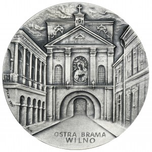 Medal from PTAiN series, The Gate of Dawn Vilnius