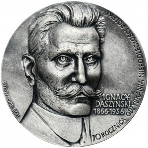 Medal from PTAiN series, 70th anniversary of regaining independence