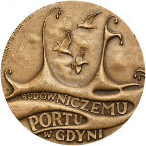 Medal PTAiN Budowniczy portu w Gdyni