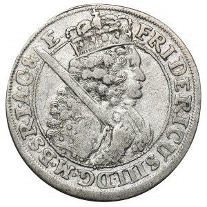 Germany, Brandenburg-Prussia, Frederic III, 18 groschen Konigsberg 1699 SD