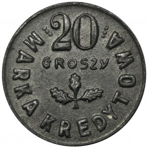 Soldatengenossenschaft des 50. Grenzlandschützenregiments, 20 groszy Kowel