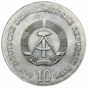 Deutschland, DDR, 10 Mark Berlin 1978 - Liebig