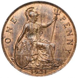 Great Britain, George V, 1 Penny1921