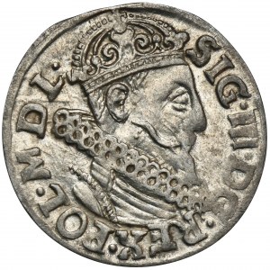 Sigismund III Vasa, 3 Groschen Krakau 1619