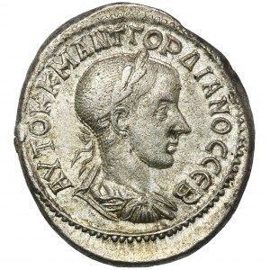 Rzym Prowincjonalny, Syria, Seleucja i Pieria, Antiochia, Gordian III, Tetradrachma bilonowa - PIĘKNA