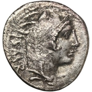 Roman Republic, L. Thorius Balbus, Denarius