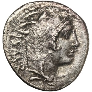 Roman Republic, L. Thorius Balbus, Denarius