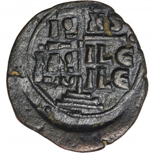 Byzantinisches Reich, Römischer III. Argyrus, Follis anonym