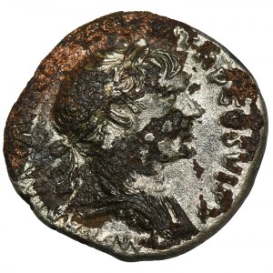 Römisches Reich, Trajan, Denarius suberatus