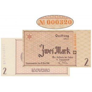 2 Mark 1940 - 000320 - ENTWERTET - RARE