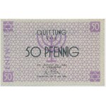 50 Pfennig 1940 - 000320 - ENTWERTET - PURPLE PRINT