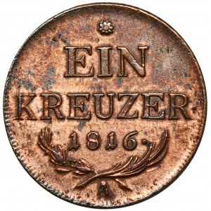 Austria, Franz II, 1 Kreuzer Wien 1816