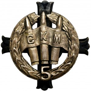 PSZnZ Odznaka 5 Kresowy Batalion CKM