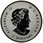Kanada, Zestaw rocznikowy monet lustrzanych 2014 (5 szt.)