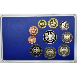 Germany, Year set 1986 (10 pcs.)